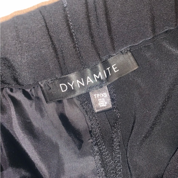 DYNAMITE BLACK PANTS - XS - Picture 5 of 5